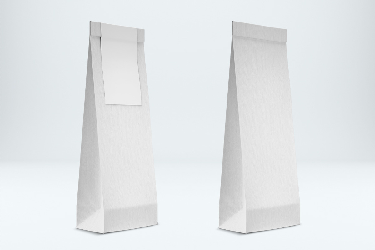 Paper pouch mockup. PSD mockup., a Packaging Mockup by NatalyaZelenova (Photo 5 of 5)