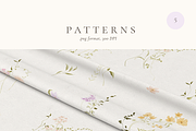 Dreamy Spring Watercolor Wildflowers, a Decorative Illustration by Altea Design Studio (Thumbnail 10 of 15)