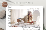 Graduation Announcement SG018, an Invitation Template by Bellenity Design (Thumbnail 2 of 4)