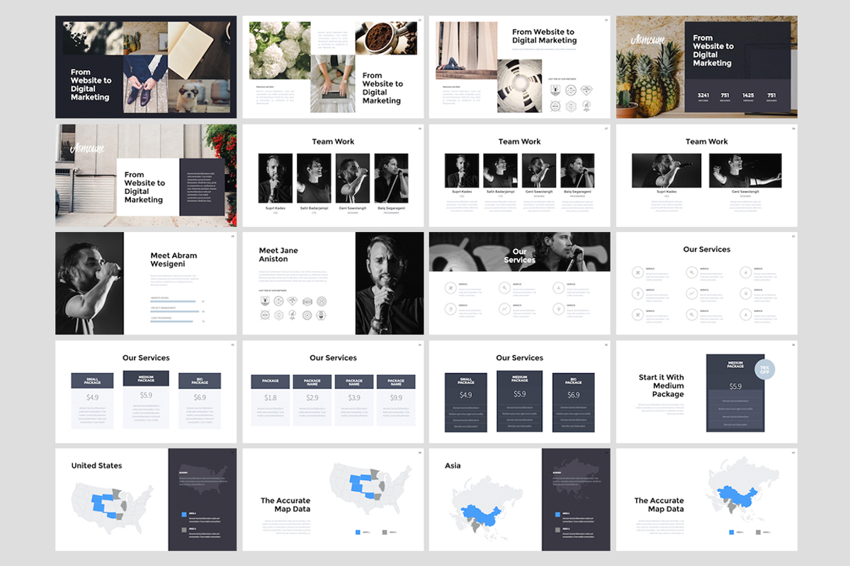 Asmoune - Keynote Template, a Presentation Template by Slidehack (Photo 3 of 5)