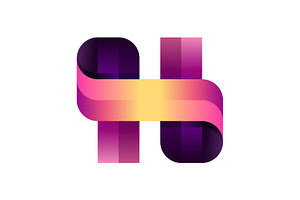 Letter H Logo, a Branding & Logo Template by Buqancreative