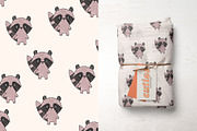 Cuties animals patterns collection, a Pattern Graphic by K.SweeTheArt (Thumbnail 10 of 14)