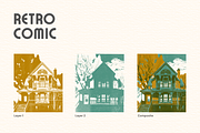 Vintage Print Set Procreate Palettes, a Palette Add-On by Rebus Illustration (Thumbnail 6 of 9)