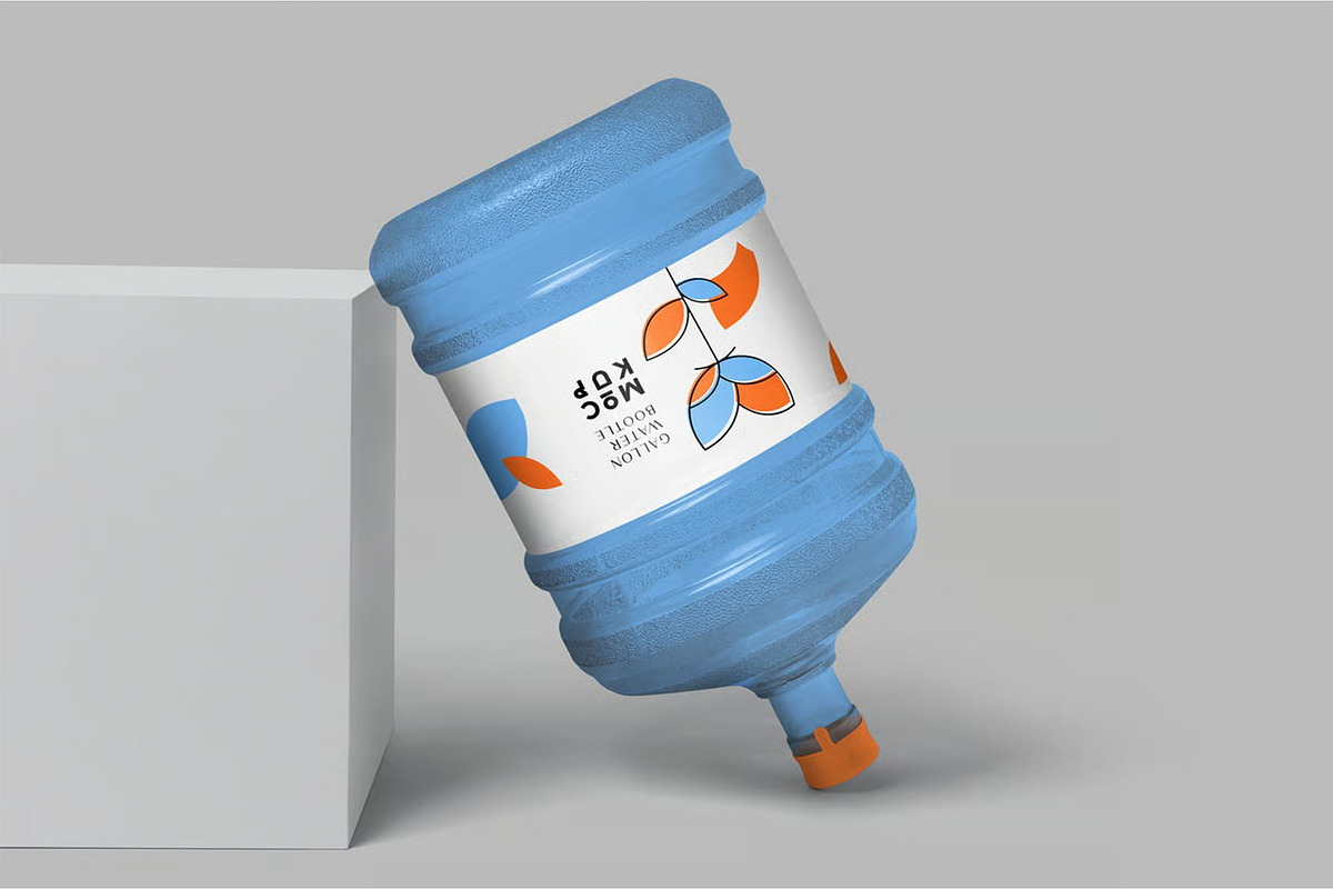 5 Gallon Water Bottle Mockups, a Product Mockup by megostudi0 (Photo 2 of 7)