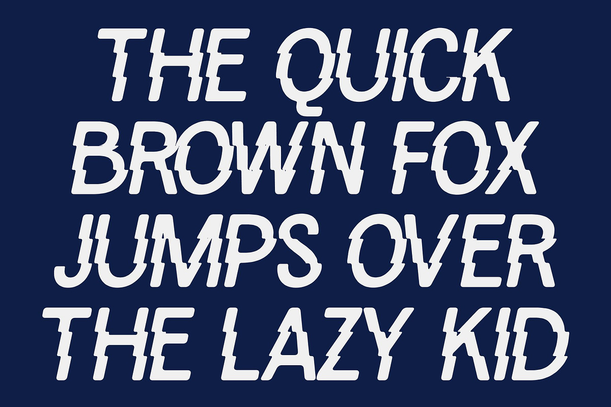 CS Aloise Rippled, a Sans Serif Font by Craft Supply Co. (Photo 6 of 8)