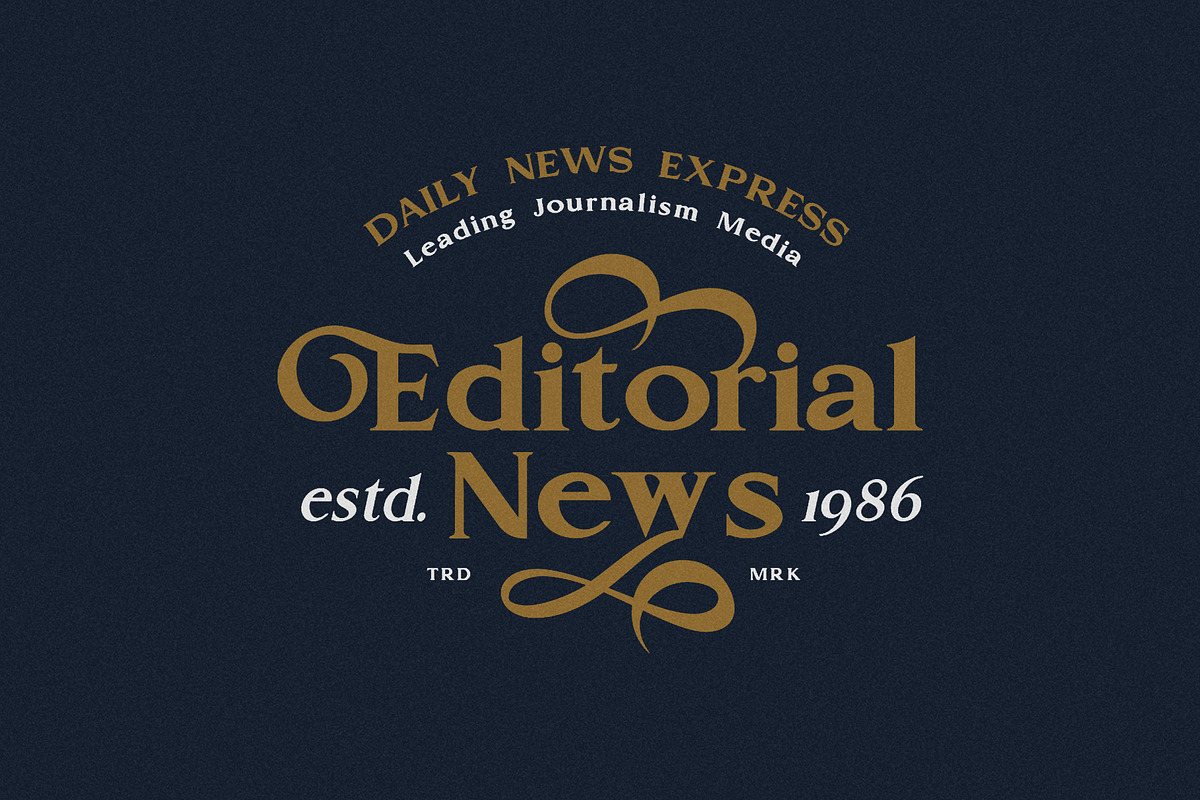 Gold Leaf, a Serif Font by Fontsgood (Photo 2 of 12)