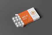 Pills Box Mock-up 2, a Packaging Mockup by Yogurt86 (Thumbnail 3 of 9)