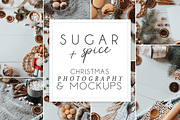 Sugar &amp; Spice Christmas Photo Bundle | Print Templates ~ Creative Market