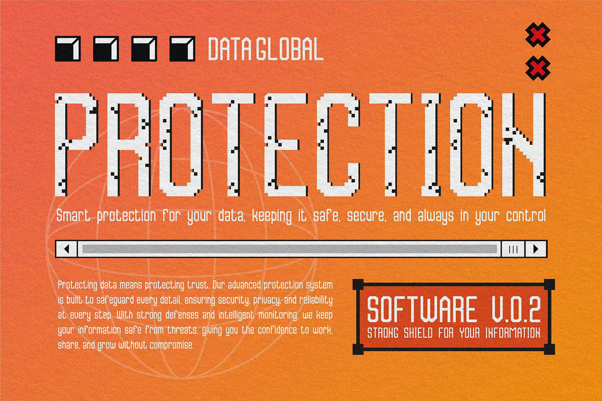 Xeniy Pix || Sans Serif Retro Pixel, a Sans Serif Font by Ermedia Studio (Photo 7 of 10)