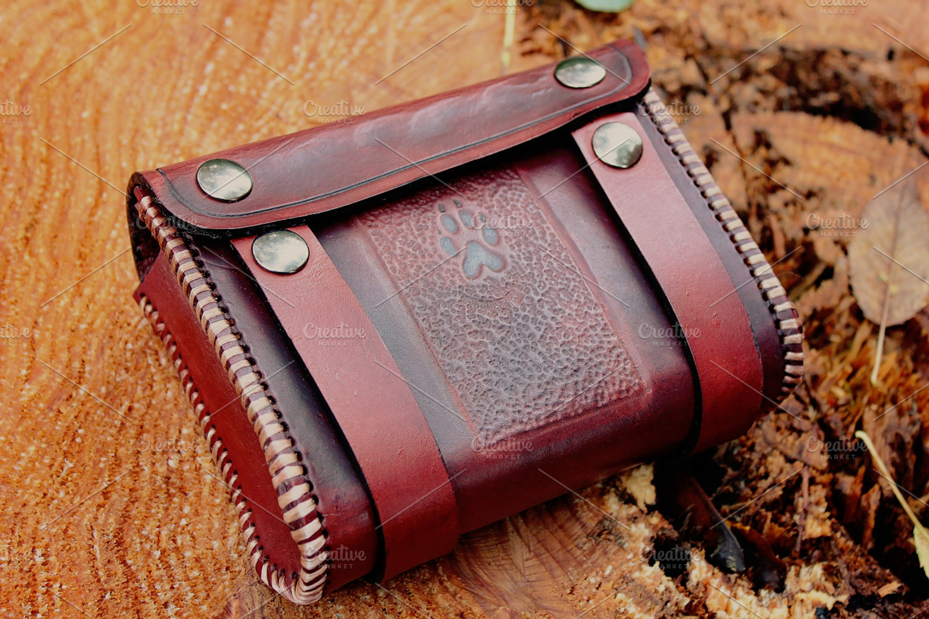 Handmade Leather Belt Bag, a Beauty & Fashion Photo by Creatively Happy Studio