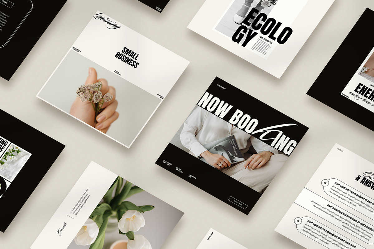 NOLE / Social Media Kit (III), a Social Media Template by Wildnun Studio (Photo 2 of 23)