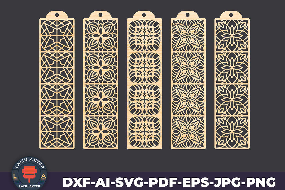 Bookmark Laser Cut SVG Bundle