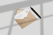 A6 Postcard and Envelope Mockup, a Mockup by zpackcreative (Thumbnail 4 of 6)