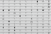 250 Dress Procreate Stamp Brushes, a Brush Add-On by Selentaori Studio (Thumbnail 3 of 12)
