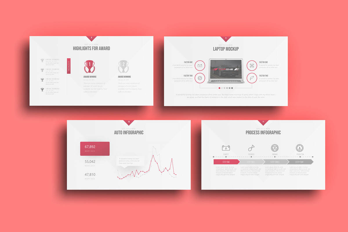 Automotive Powerpoint Template, a Presentation Template by PaperMoon (Photo 6 of 7)