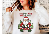 Sorry Im a Bit Moody Today,Christmas, an Illustration by Designking (Thumbnail 2 of 5)