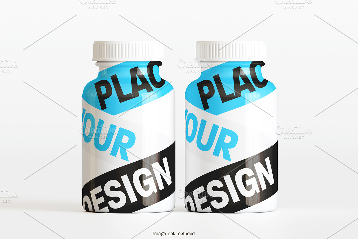 Pills Bottle Mockup Bundles, a Packaging Mockup by Ambo Ampeng (Photo 9 of 26)