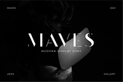 Maves Modern Display Font | Sans Serif Fonts ~ Creative Market