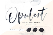 Opulent Font + SVG, a Script Font by Sam Parrett (Thumbnail 1 of 11)