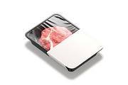 Beef Packaging With Label 3D Model, an Object 3D Model by rebrandy (Thumbnail 2 of 9)