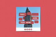 Social Media Templates, a Work Illustration by Over Under (Thumbnail 4 of 13)