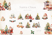 Santa Claus, a Seasonal Illustration by heyiamalice (Thumbnail 3 of 17)