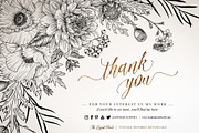 The Digital Florist Vintage Garden, an Illustration by Sophia J Caldwell (Thumbnail 16 of 20)