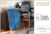 6 Neutral Art Frame Mockups Bundle, a Household Mockup by Frame Effect (Thumbnail 8 of 8)