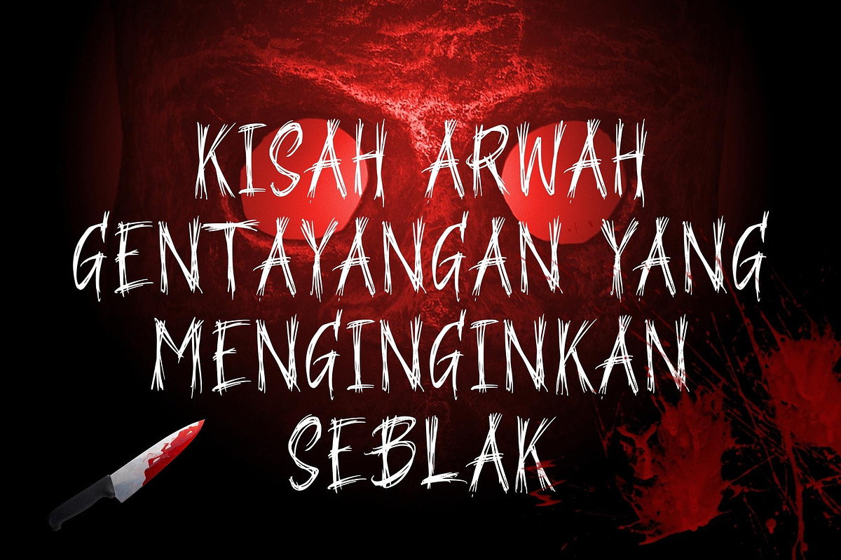 Mistery Ilahi - A Horror Font, a Font by Creavibes Design (Photo 5 of 7)