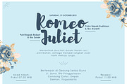 Exclusive flowery wedding invitation, an Invitation Template by Laffmate (Thumbnail 3 of 3)