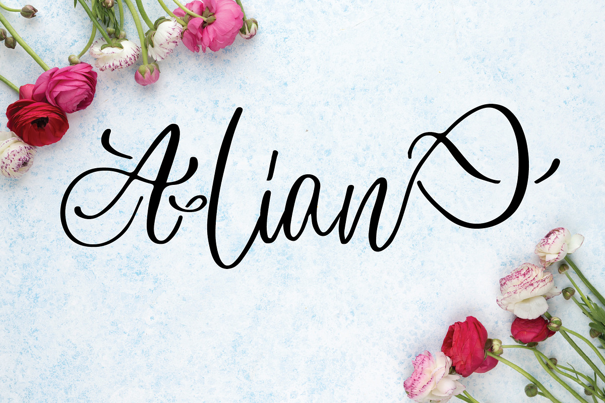 juliant font preview 3