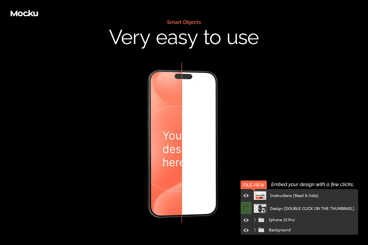 iPhone 15 PRO Video Mockup Bundle, an iPhone Mockup by Mocku (Photo 7 of 12)