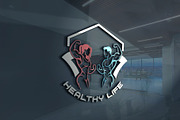 Custom Fitness & Gym Logo Design, a Branding & Logo Template by YUDesignStore (Thumbnail 4 of 8)