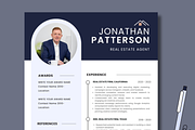Realtor Resume Template Real Estate, a Resume Template by Climbwithelevator (Thumbnail 1 of 7)