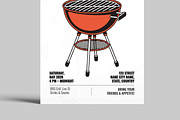 Cookout Flyer Creative Layout, a Flyer Template by MightyDesign (Thumbnail 5 of 8)