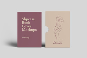 Slipcase Book Cover Mockups