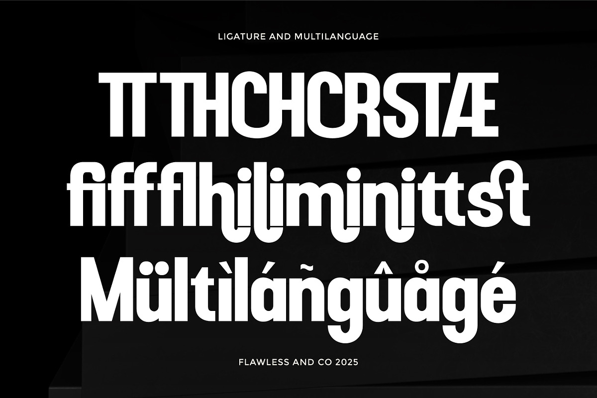 Hostero - Condensed Sans Serif Font, a Sans Serif Font by Flawless And Co (Photo 9 of 10)