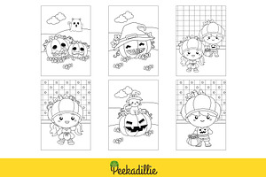 Halloween Pumpkin Coloring Activity