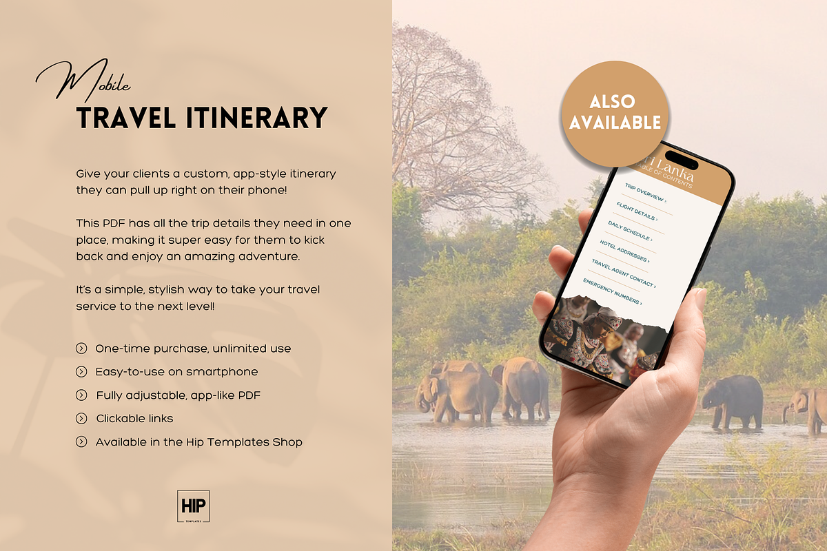 Travel Proposal for Travel Agents, a Templates & Theme by Hip Templates (Photo 7 of 9)