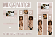 Beige Newsletter Templates, an Email Template by SunshineStudioBoutique (Thumbnail 4 of 9)