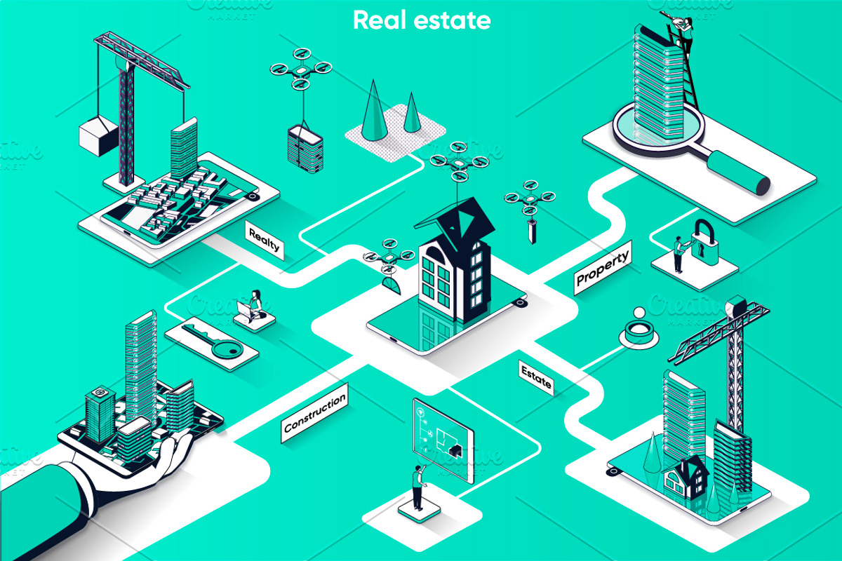Isometric 3D Vector Illustrations, a Templates & Theme by alexdndz (Photo 20 of 32)
