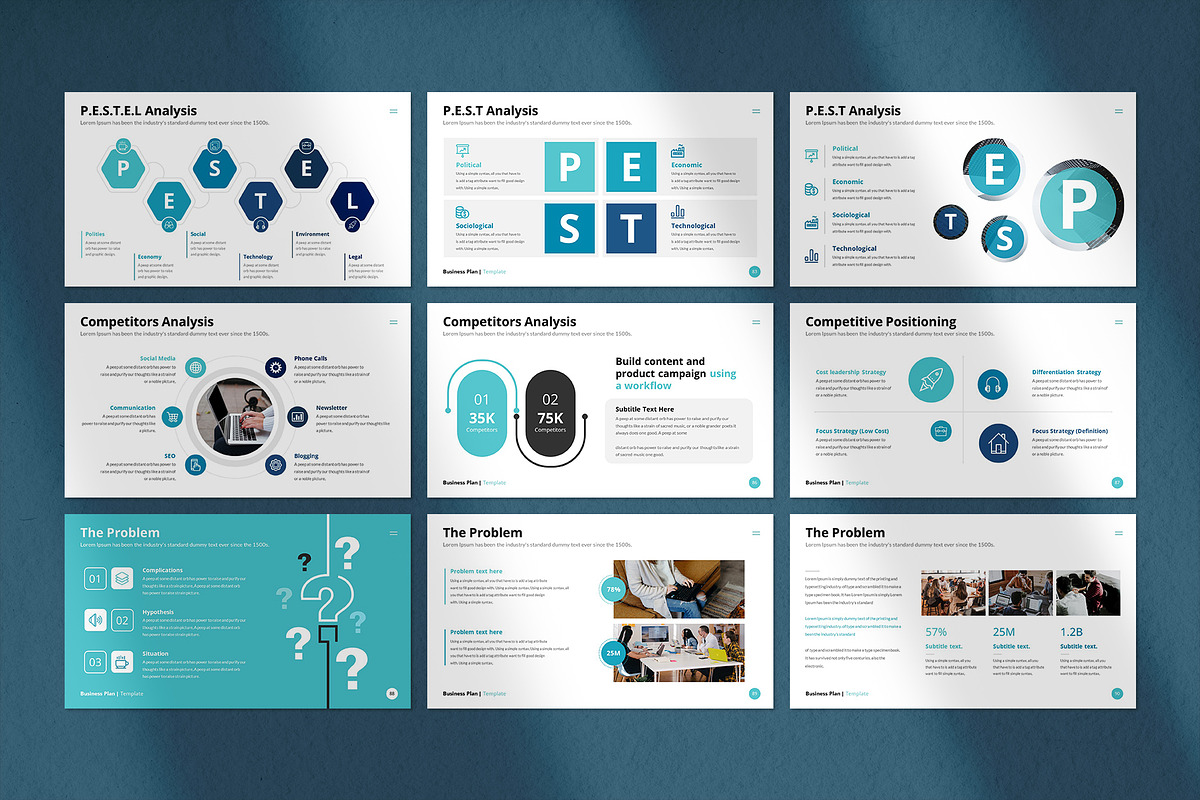 Business Plan Presentation Template, a Presentation Template by CreativeSlides (Photo 11 of 22)