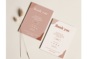 Business thank you card template, a Stationery Template by Hellohastore (Thumbnail 2 of 7)