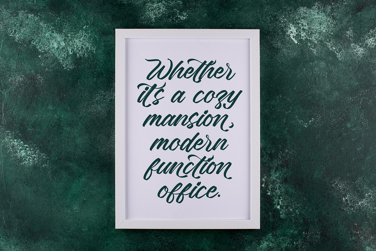 Rustical Banley Modern Script Font, a Script Font by Letterena Studios Script (Photo 13 of 20)