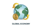 Economic 3D Icons Set Bundle, an Object Graphic by Aimagenarium@gmail.com (Thumbnail 7 of 21)