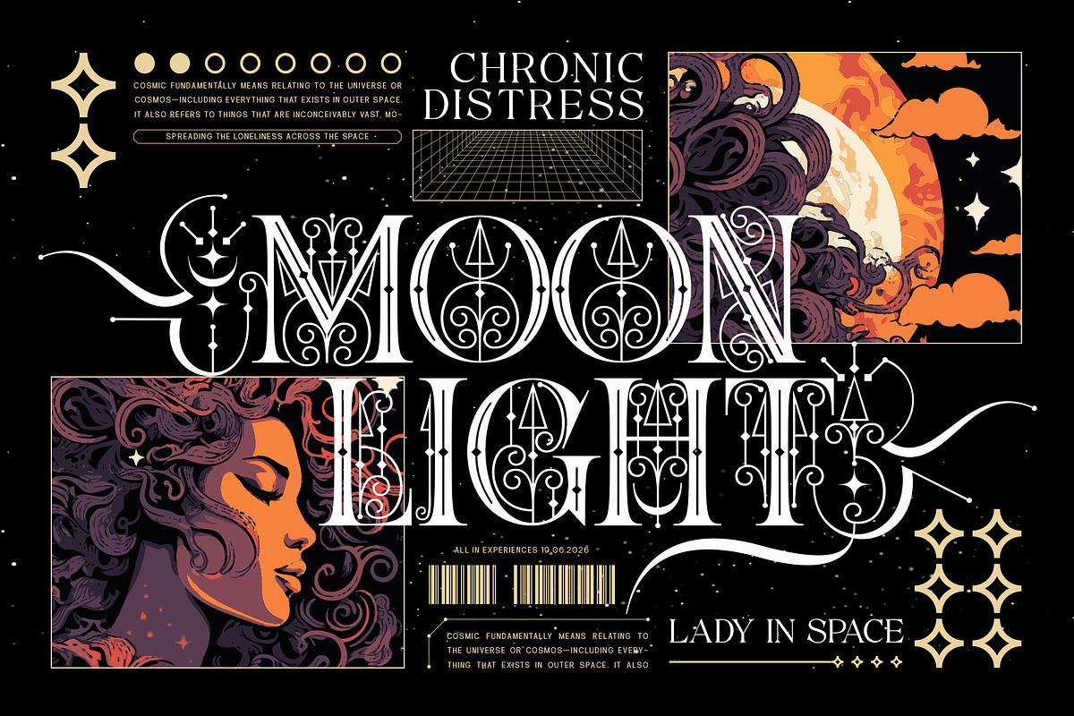 Siren cosmic Typeface, a Serif Font by alit design (Photo 4 of 20)