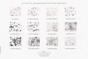 Festive Splatter Box for Procreate, a Brush Add-On by Liquid Amethyst Art (Thumbnail 4 of 10)