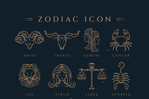 Zodiac Symbols Vol.1