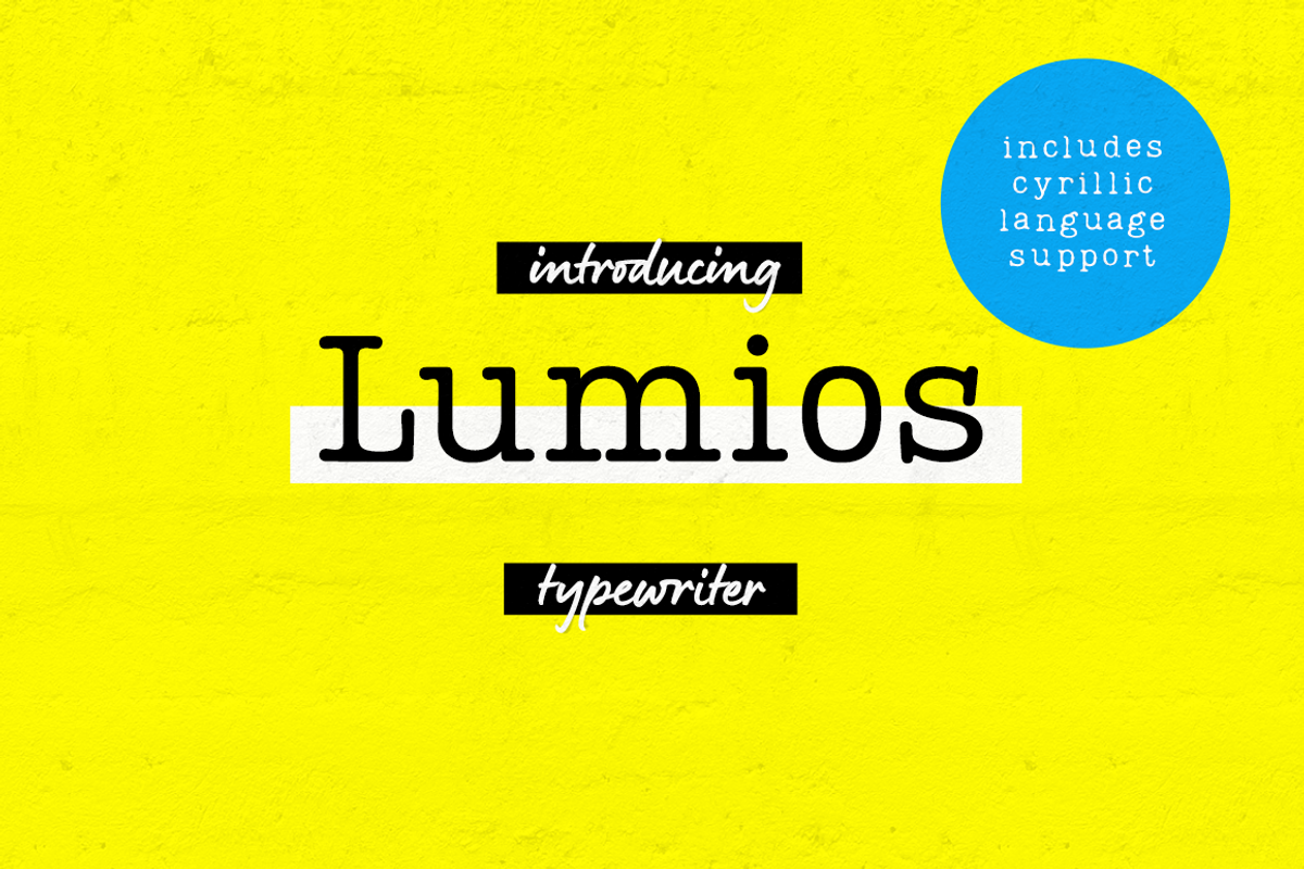 Lumios Typewriter