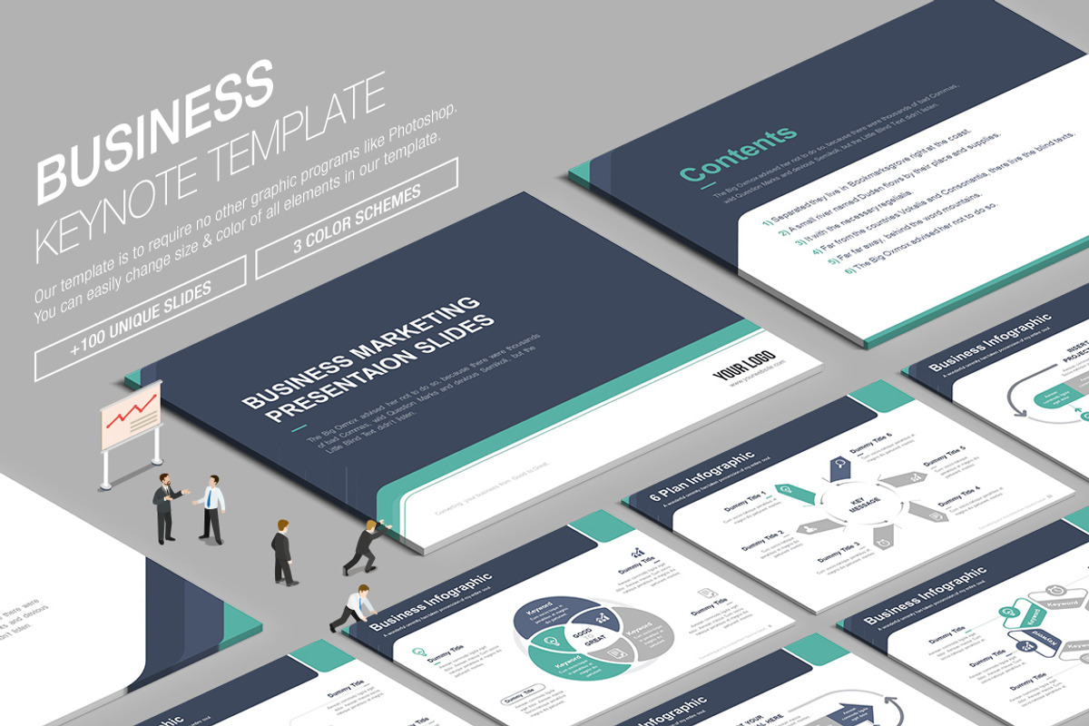 10+ Awesome Keynote Bundle, a Presentation Template by SlidesDive (Photo 8 of 31)